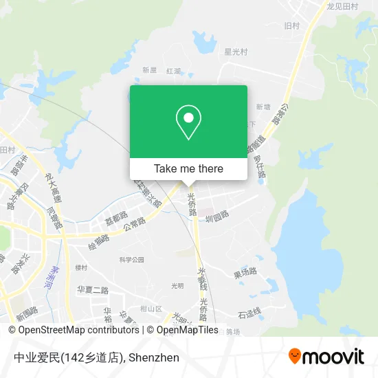 中业爱民(142乡道店) map