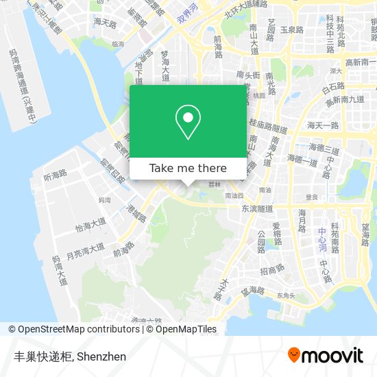 丰巢快递柜 map