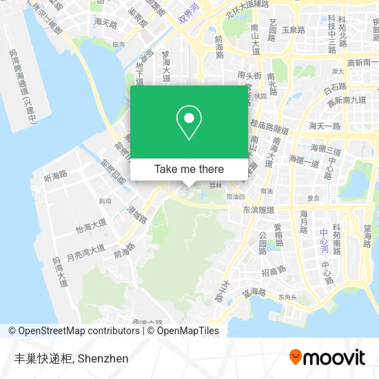 丰巢快递柜 map