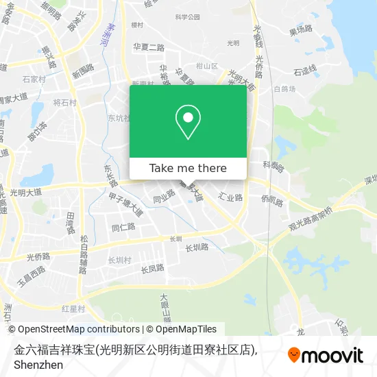 金六福吉祥珠宝(光明新区公明街道田寮社区店) map