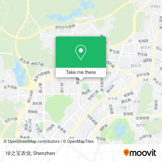 绿之宝农业 map