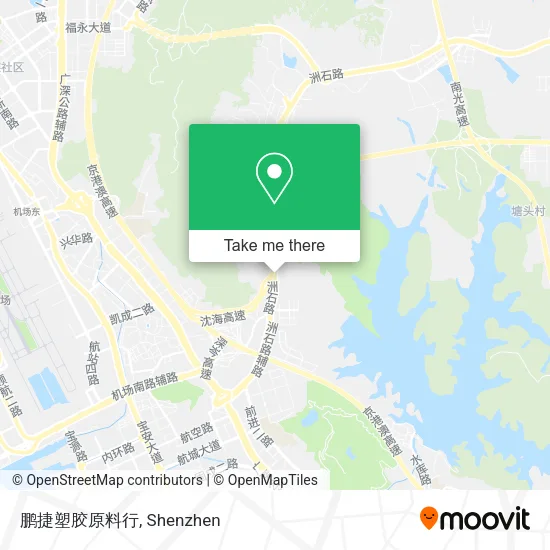 鹏捷塑胶原料行 map