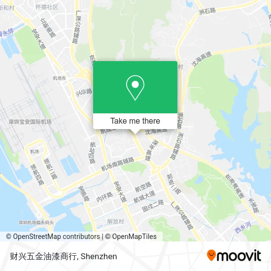 财兴五金油漆商行 map