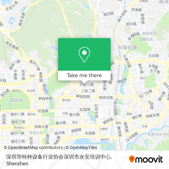 深圳市特种设备行业协会深圳市永安培训中心 map