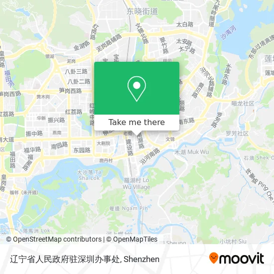 辽宁省人民政府驻深圳办事处 map