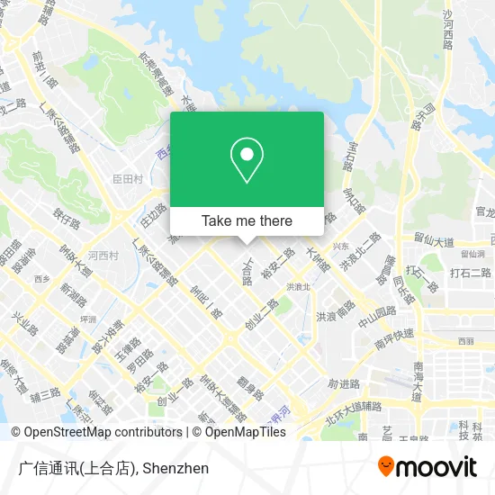 广信通讯(上合店) map