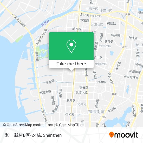 和一新村B区-24栋 map