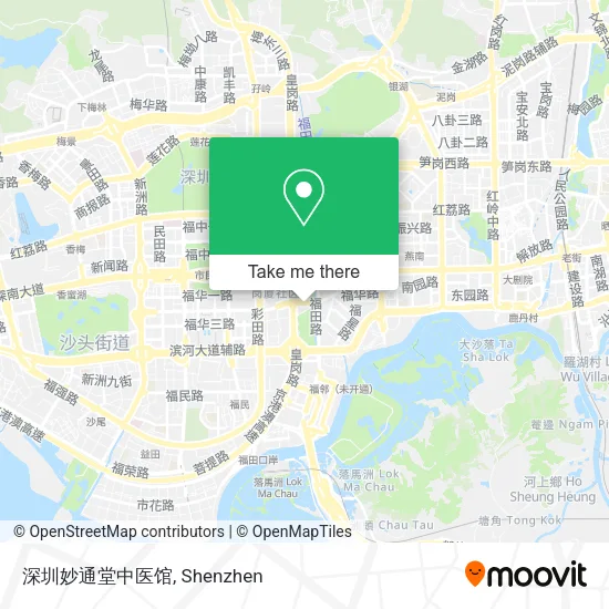 深圳妙通堂中医馆 map