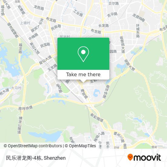 民乐潜龙阁-4栋 map