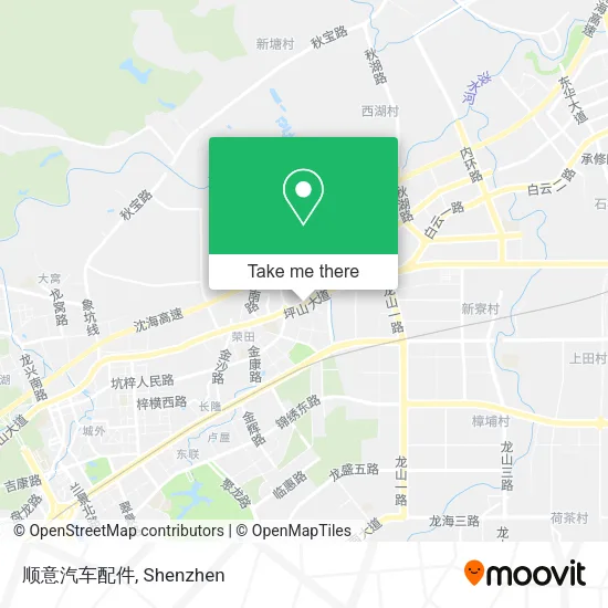 顺意汽车配件 map