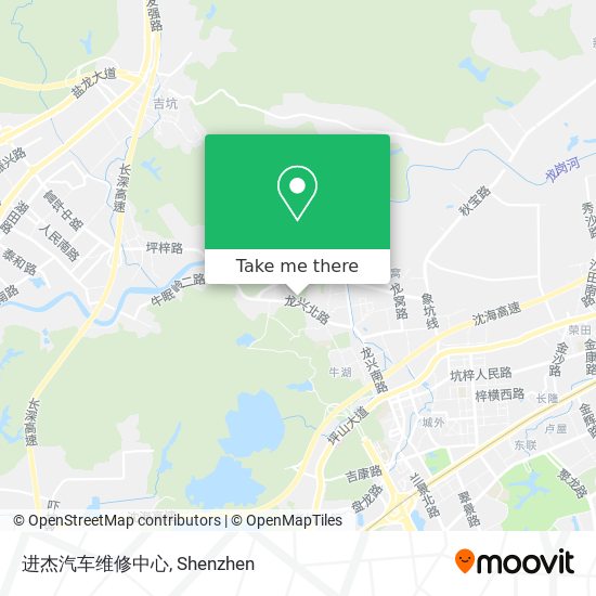进杰汽车维修中心 map