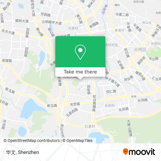 华文 map