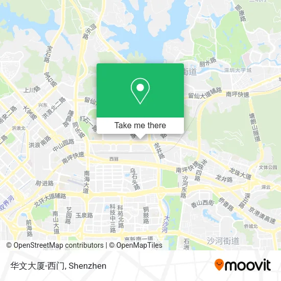 华文大厦-西门 map