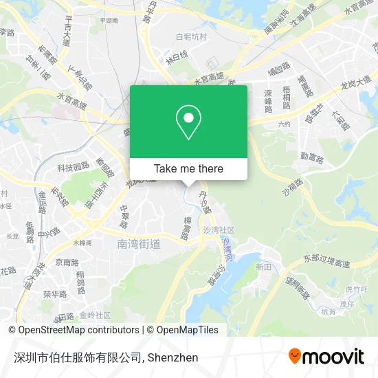 深圳市伯仕服饰有限公司 map