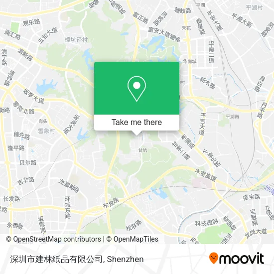 深圳市建林纸品有限公司 map