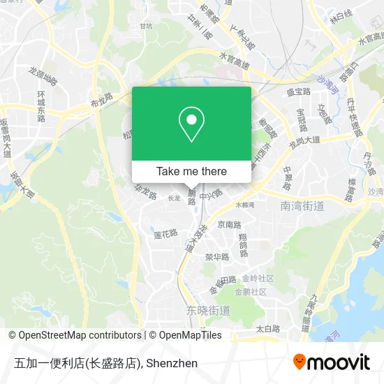五加一便利店(长盛路店) map
