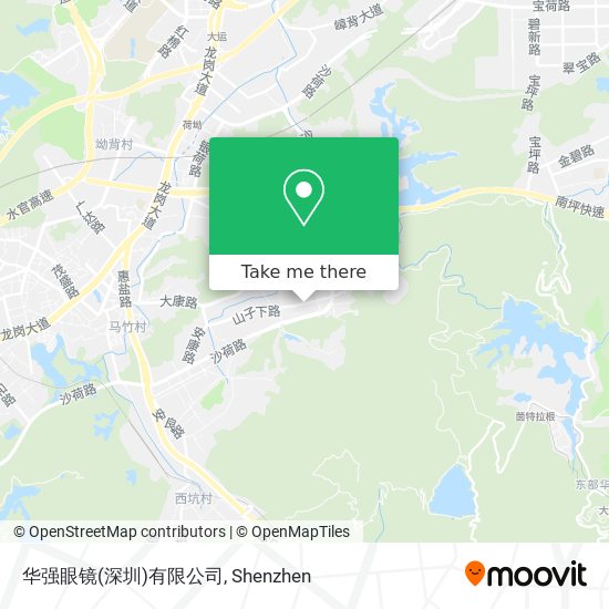 华强眼镜(深圳)有限公司 map
