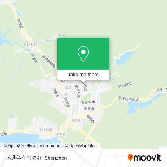 盛通学车报名处 map
