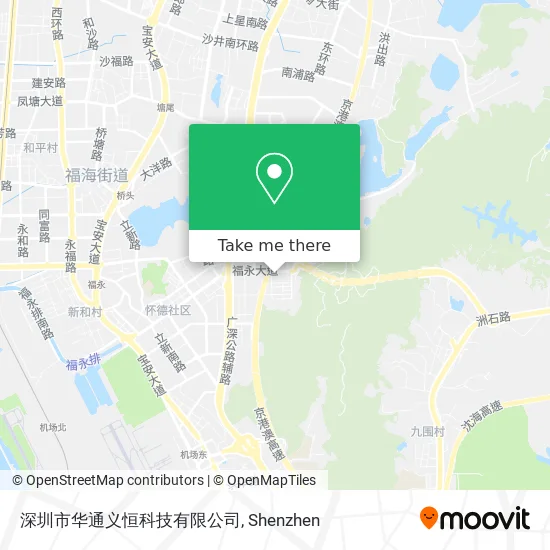 深圳市华通义恒科技有限公司 map