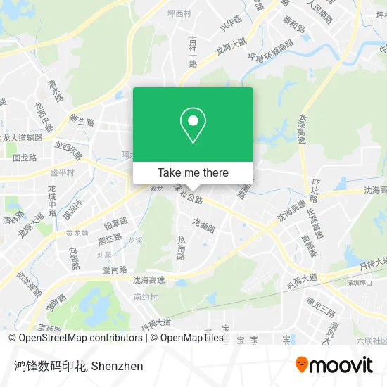 鸿锋数码印花 map