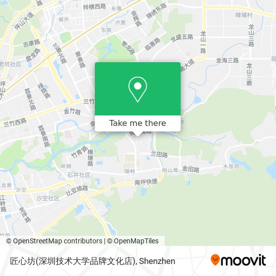 匠心坊(深圳技术大学品牌文化店) map