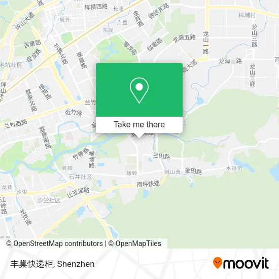 丰巢快递柜 map