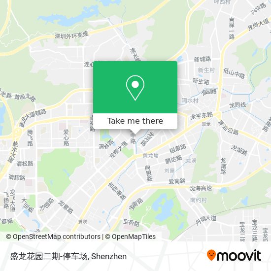 盛龙花园二期-停车场 map