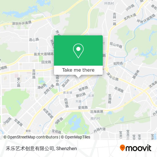 禾乐艺术创意有限公司 map
