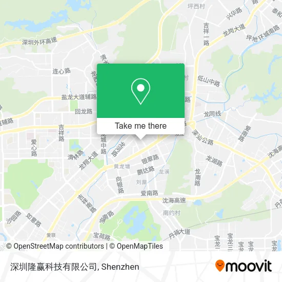 深圳隆赢科技有限公司 map