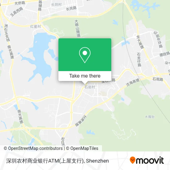 深圳农村商业银行ATM(上屋支行) map