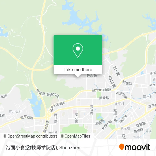 泡面小食堂(技师学院店) map