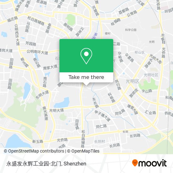 永盛发永辉工业园-北门 map