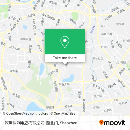 深圳科利电器有限公司-西北门 map