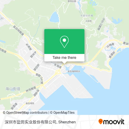 深圳市盐田实业股份有限公司 map