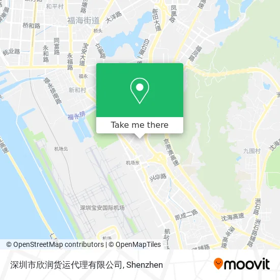 深圳市欣润货运代理有限公司 map