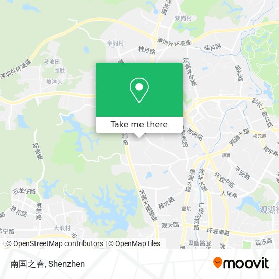 南国之春 map