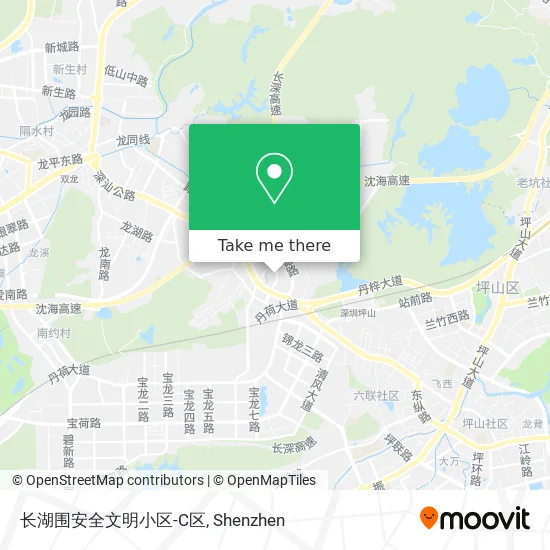 长湖围安全文明小区-C区 map