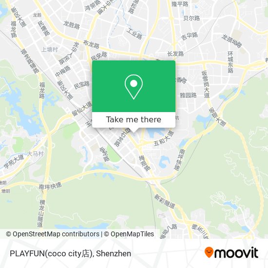 PLAYFUN(coco city店) map