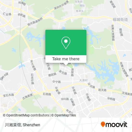 川湘菜馆 map
