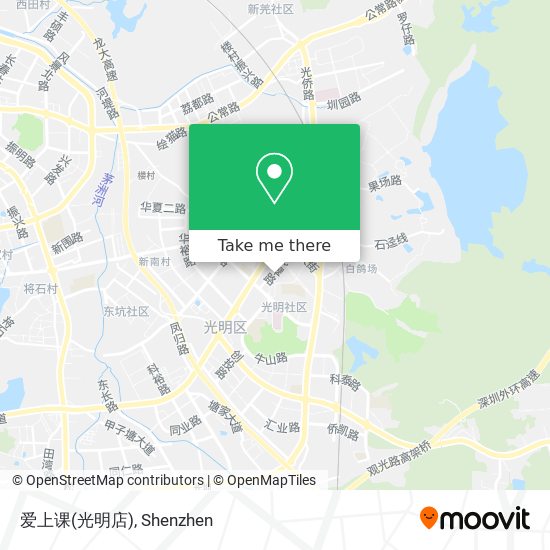 爱上课(光明店) map