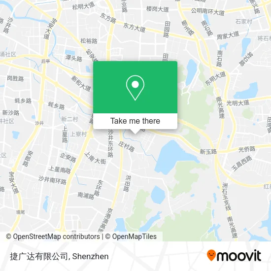 捷广达有限公司 map