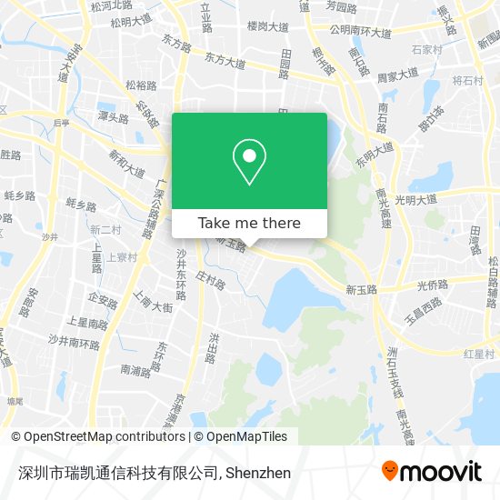 深圳市瑞凯通信科技有限公司 map