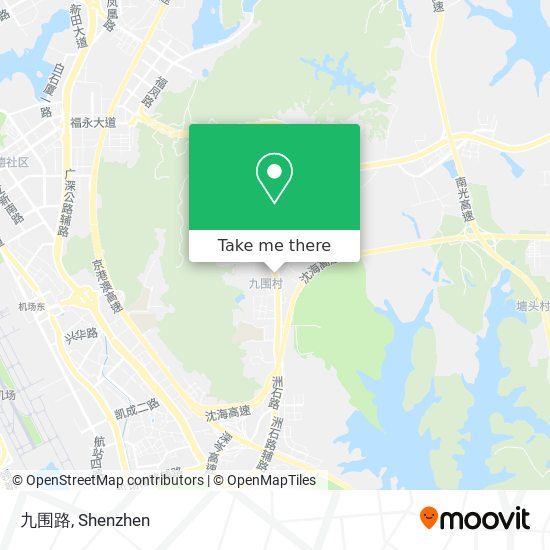 九围路 map