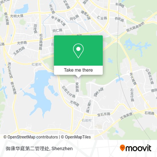 御康华庭第二管理处 map
