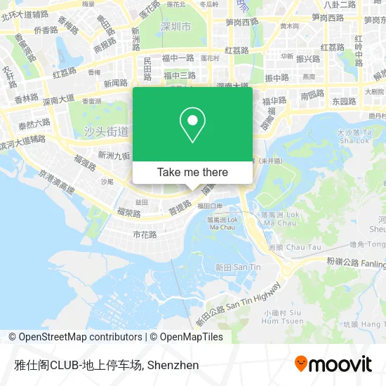 雅仕阁CLUB-地上停车场 map