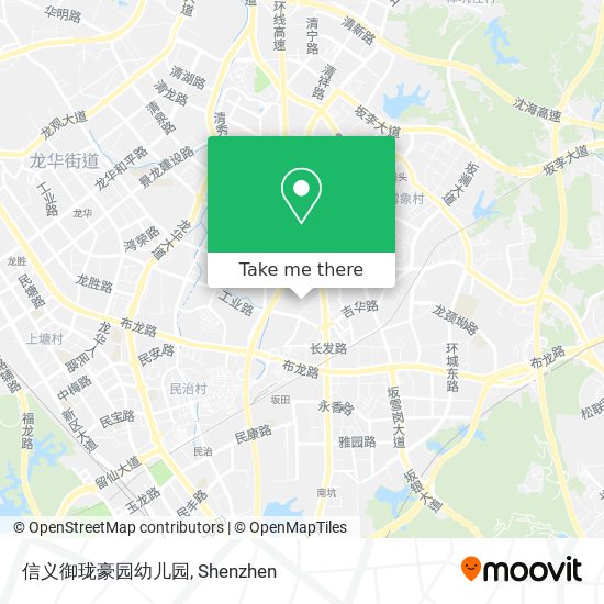 信义御珑豪园幼儿园 map