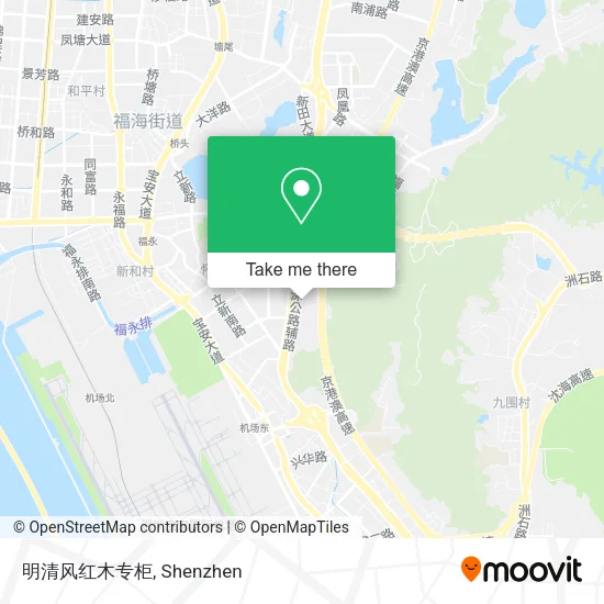 明清风红木专柜 map