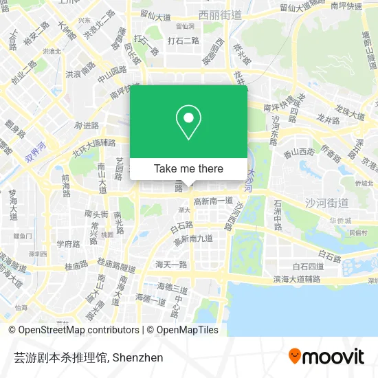 芸游剧本杀推理馆 map