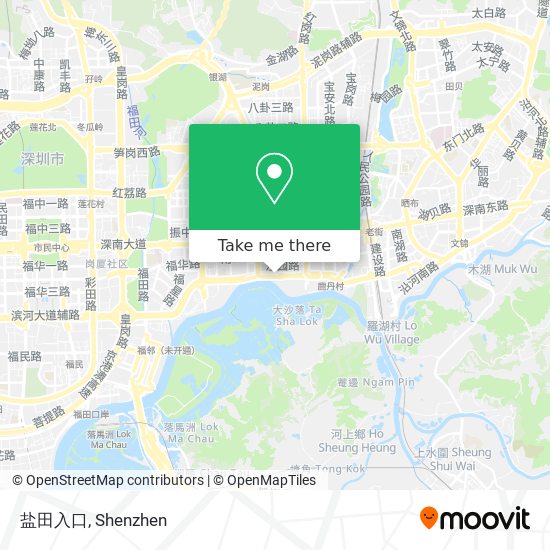 盐田入口 map