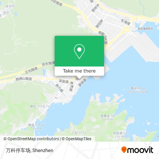 万科停车场 map